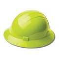 K Tay Designs Hi-Viz Full Brim Hard Safety Helmet Lime K 1115115